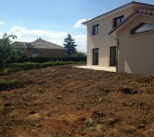 VRD remise en place des terres