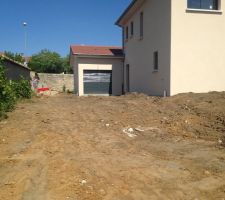 VRD remise en place des terres