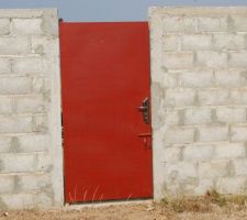 Porte d'entree de la maison