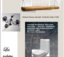 La planche d'inspirations des toilettes