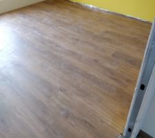 Parquet dans une chambre