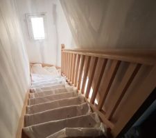 Escalier en bois