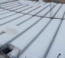Finition du vide sanitaire pour préparation de la dalle (plancher).