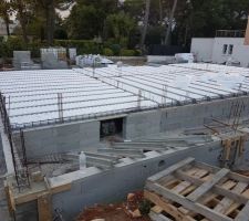 Finition du vide sanitaire pour préparation de la dalle (plancher).