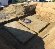 Terrassement + VRD terminés.