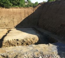 Terrassement + VRD terminés.