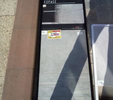 Le carrelage de la partie basse de la maison