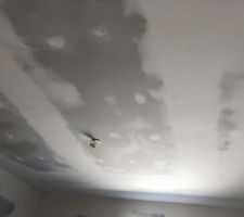 Finition enduit chambre