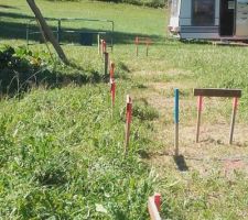 Implantation finale pour les pieux viss&eacute;s Technopieux.