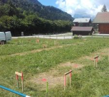 Implantation finale pour les pieux viss&eacute;s Technopieux.