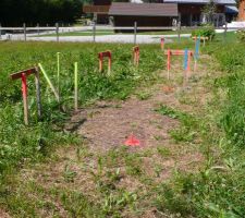 Implantation finale pour les pieux vissés Technopieux.