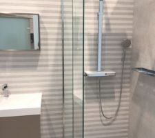 Visite chez porcelanosa Dijon - Belice caliza 31,6x90