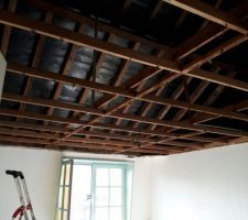 Structure plafon suite parentale