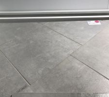 Carrelage séjour.