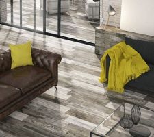 Futur carrelage du salon.