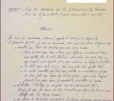 Electricien et abandon de chantier : courrier recommandé 1/3