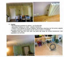 Electricien et abandon de chantier rapport d'expertise
