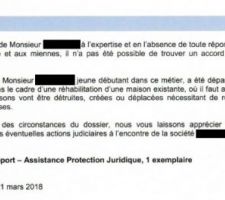 Electricien et abandon de chantier rapport d'expertise