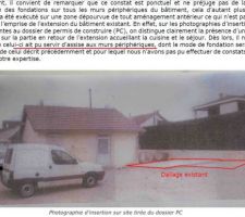 Extrait PC : dallage existant