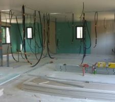 Début du chantier placo!
