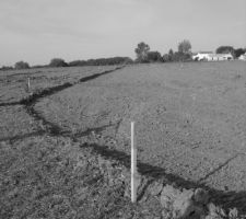 Le bulldozer est passé ! voici l'entrée du lotissement :)