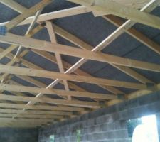 Ecran sous toiture