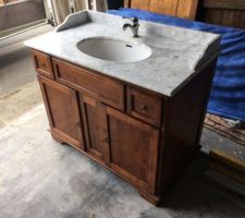 Meuble sdb étage
