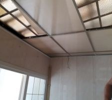 Verrière dans l'extension, première version polycarbonate.