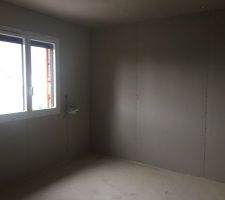Le placo a été terminée ce jour. Très beau travail j'adore mes portes!