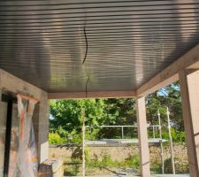 Sous face de la terrasse termin&eacute;e