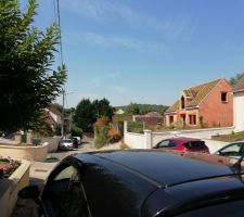 Libérée, délivrée, j'ai le droit de reconduire !!!(courtes distances) Direct je suis allée voir mon tas de briques car c'est pas loin