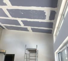 Plafond salon fermé