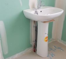 Emplacement lavabo (suite parentale)