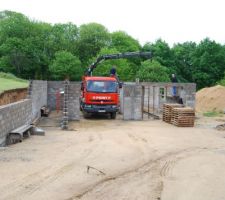 Pratique les portes de garage de 3m!