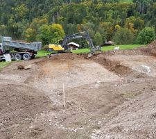 Elle commence a se dessiner, notre petite maison.