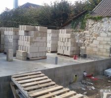 Tout est prêt pour monter les murs non ?