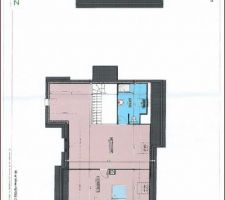 Plans de la maison que nous avons concus avec l'aide de TY BREIZ un plein pied et un étage pour les amis