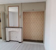 Chambre ru, démontage placard
