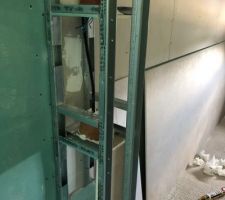 Installation niches à shampoing