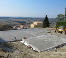 Hourdis   dalle garage (3 camions)