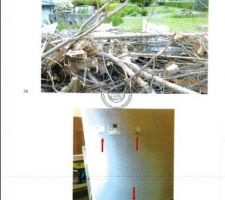 Le constructeur refuse d'&eacute;vacuer les d&eacute;chets de notre terrain, suite au terrassement. 5 tonnes en tout. C'&eacute;tait compris dans le prix, et tout est pay&eacute;...
photo du dessous : les caches manquants