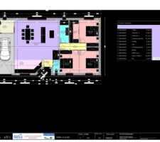 Plan intérieur maison