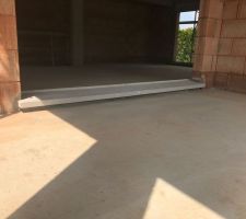 Appui fenêtre porte terrasse