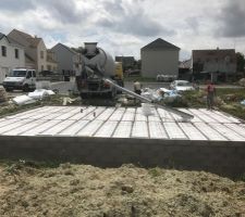 Ach&egrave;vement du planch&eacute; du rdc