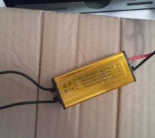 Transformateur d'un luminaire... branchement?