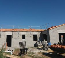 Tuiles posées