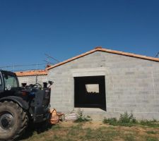 Tuiles posées