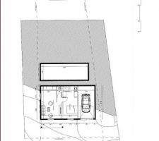 Plan du rez de jardin