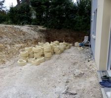 Début des travaux d'aménagement extérieur
