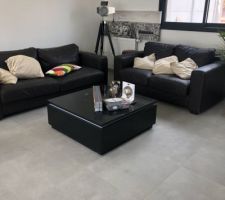 Mon salon enfin propre